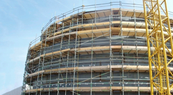 Scaffolding for Tank